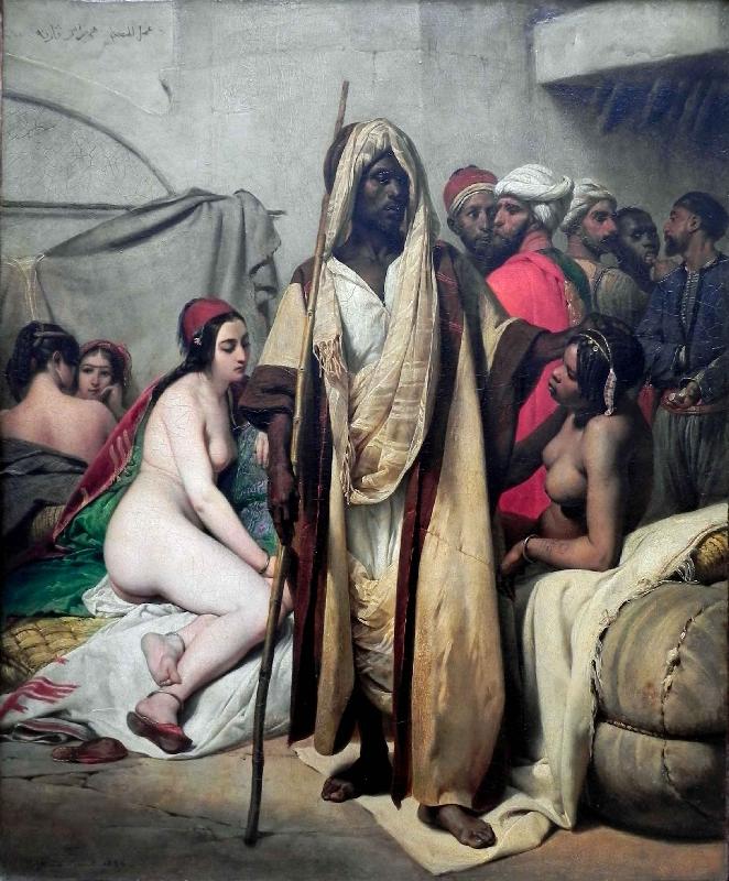 Horace Vernet Slave Market